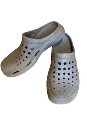 Joybees Clogs Gray Sandals Youth 5